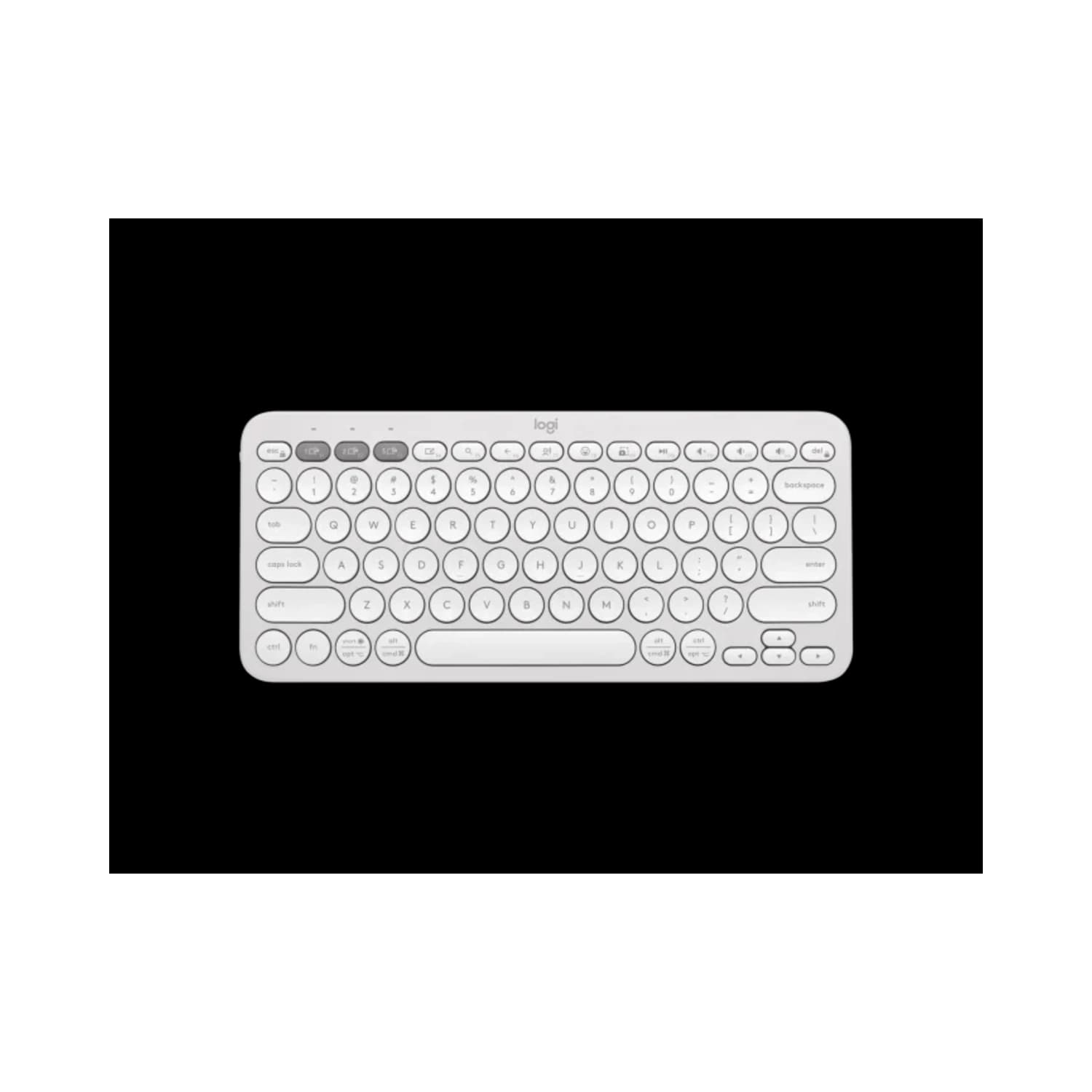 Teclado Inalámbrico Logitech Pebble 2 K380 Blanco