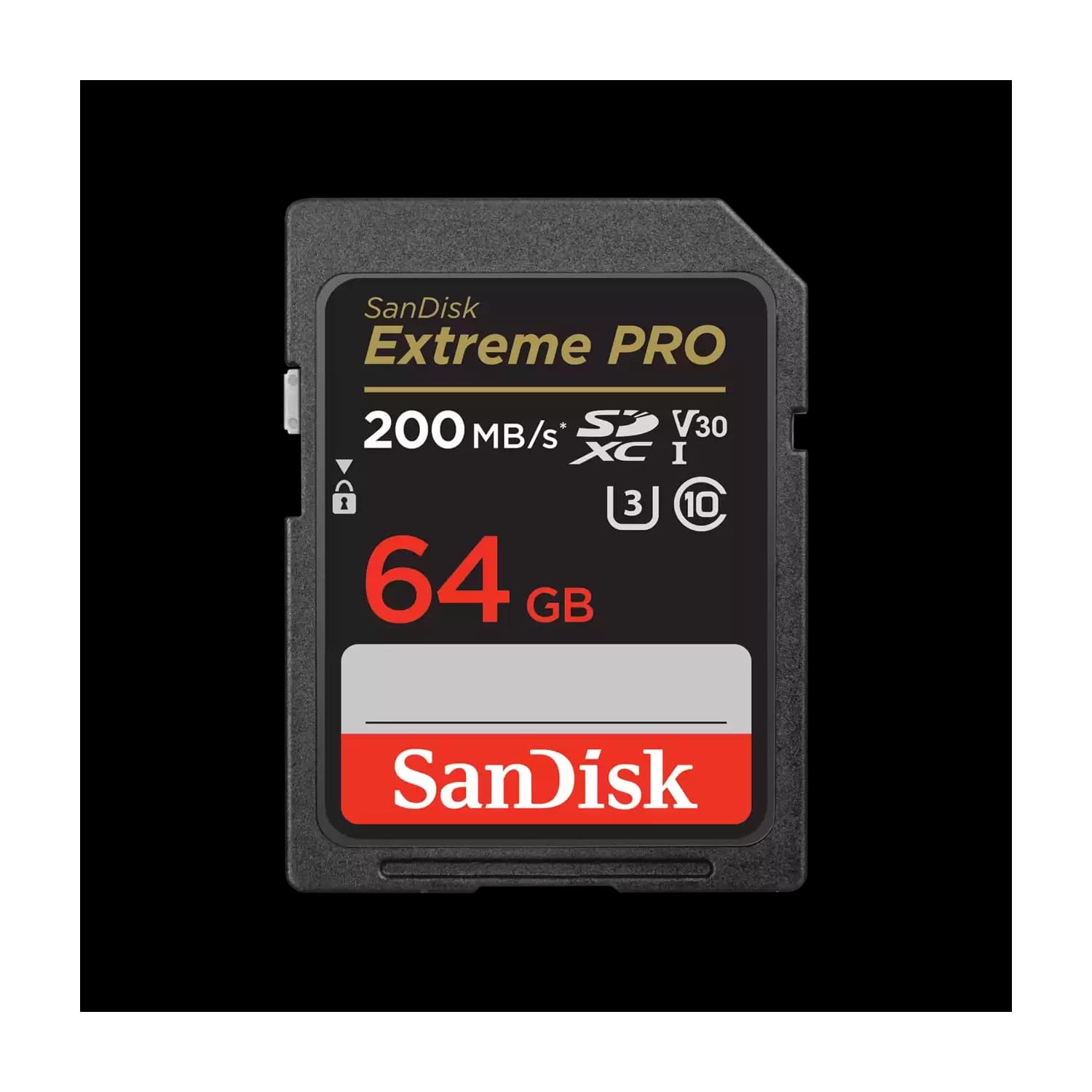 Tarjeta SDXC SanDisk Extreme PRO 64GB UHS-I U3 V30 200MB/s