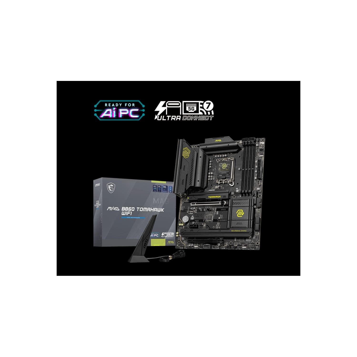 Motherboard MSI MAG B860 TOMAHAWK WIFI DDR5  LGA 1