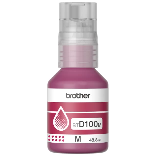 Botella de tinta Brother BTD100 Magenta