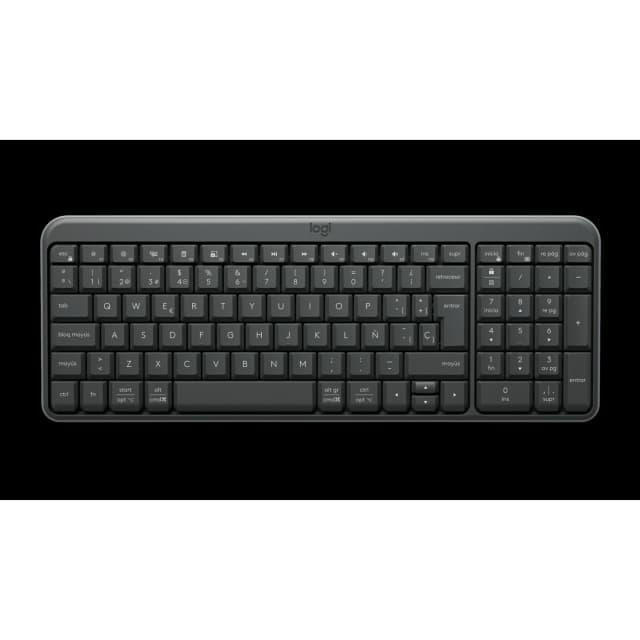 Teclado Inalámbrico Logitech K250 Negro