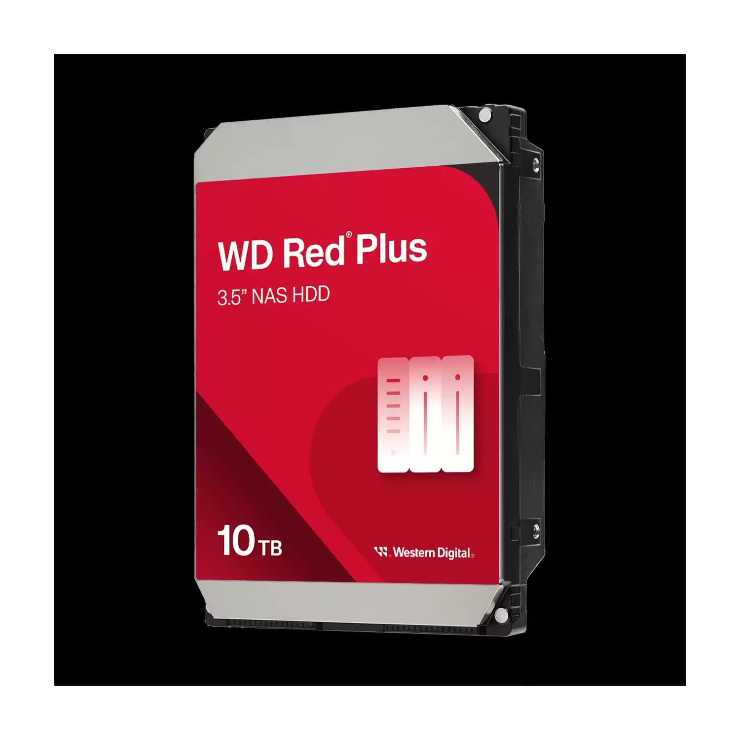 Disco Interno HDD WESTERN DIGITAL Red Plus10TB 3.5" SATA 3.0 7200rpm