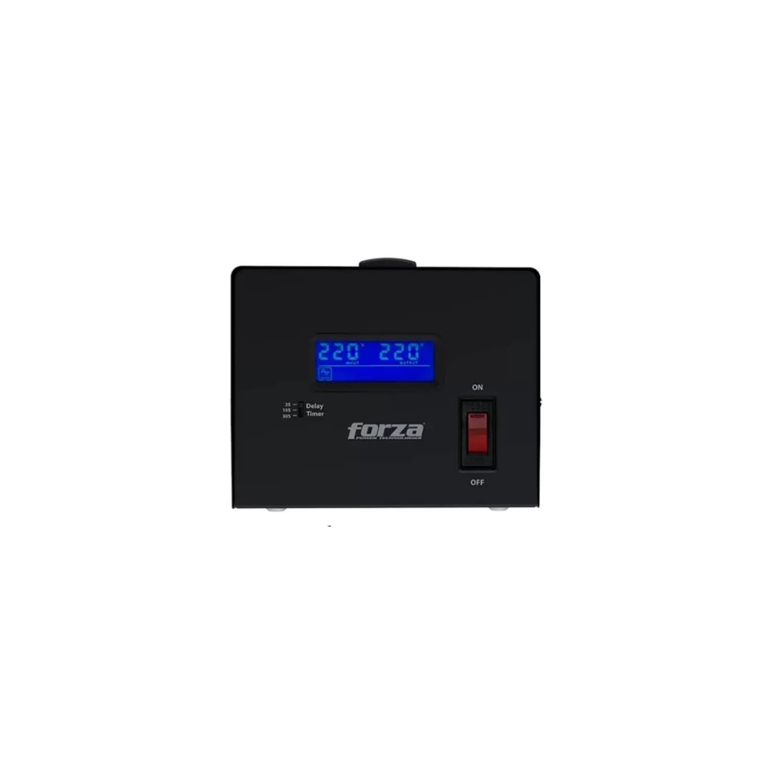Estabilizador Forza FVR-6002 6000VA/3000W (Sin Adaptador) IN-NEMA OUT-NEMA (enchufe USA)