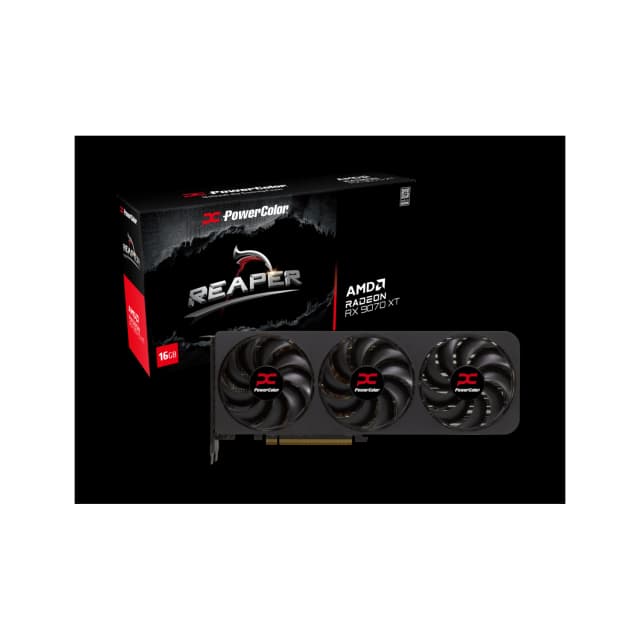 Placa de Video Powercolor Reaper AMD Radeon RX 9070 XT 16GB GDDR6