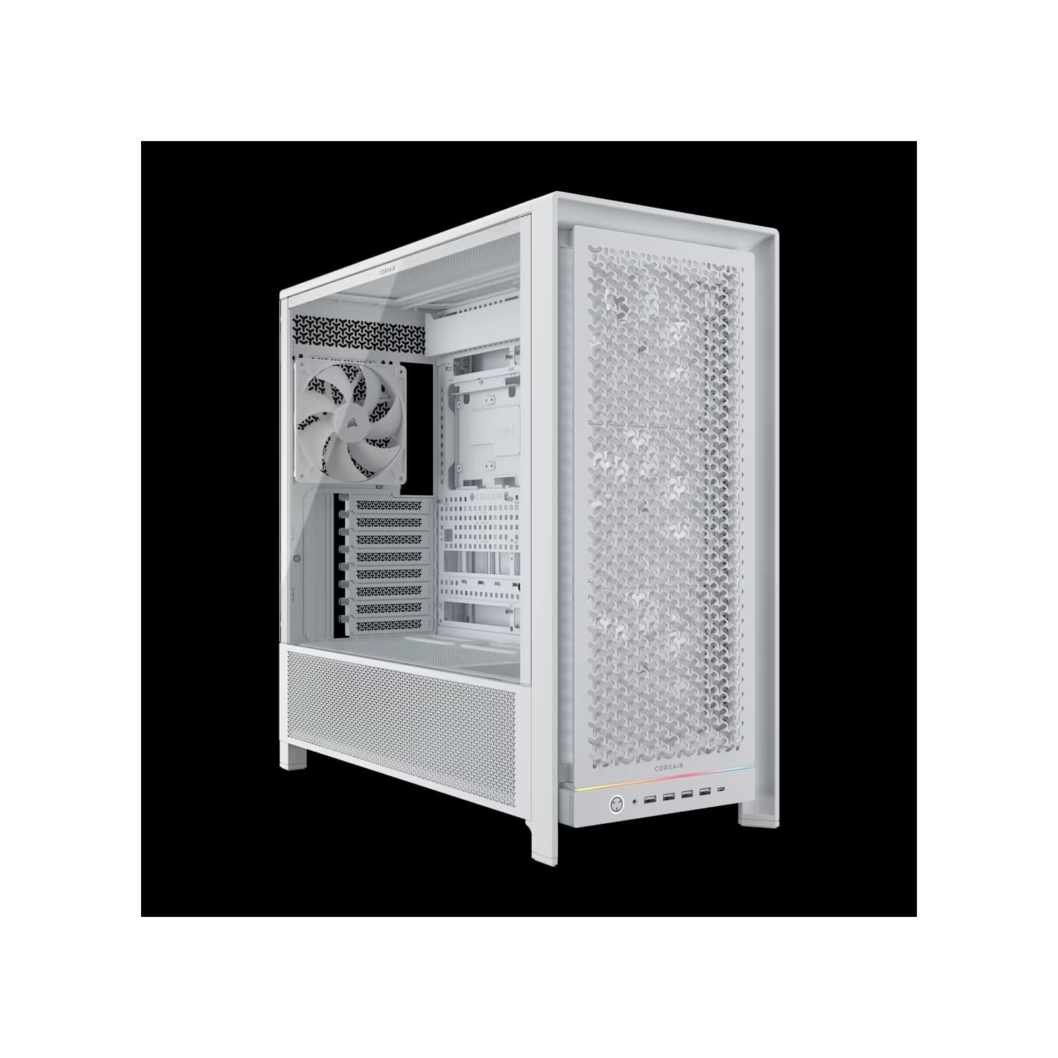 Gabinete CORSAIR FRAME 5000D RS Mid Tower Aire Elevado Blanco