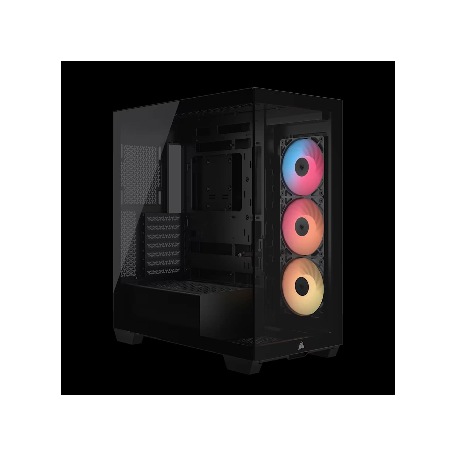 Gabinete CORSAIR 3500X RS-R ARGB Mid Tower Negro
