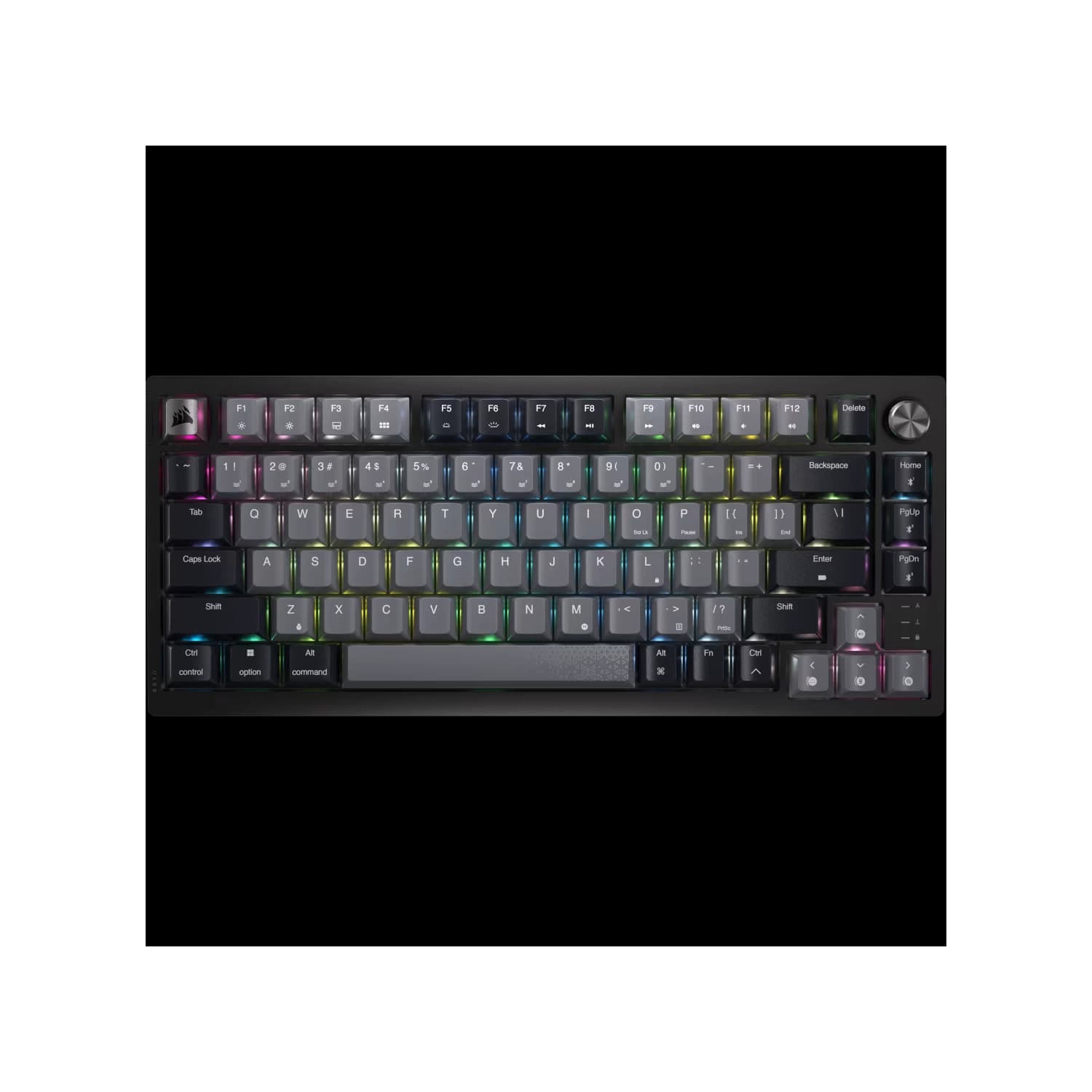 Teclado gamer mecanico Corsair RGB 75 % K65 PLUS WIRELESS
