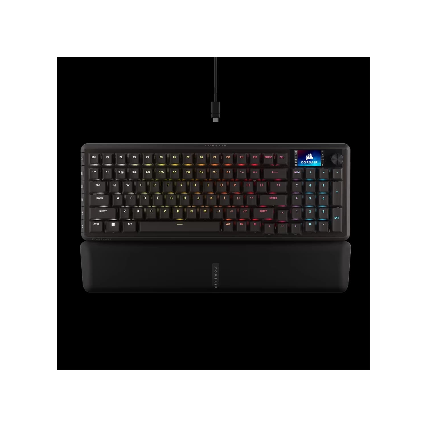 Teclado gamer mecanico Corsair Vanguard PRO 96 con efecto Hall