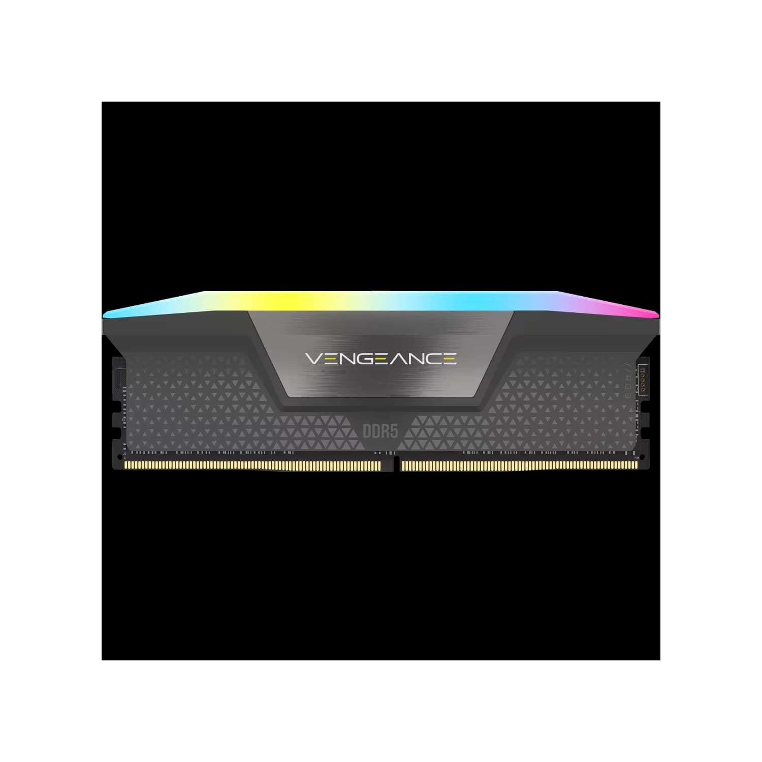 Memoria Ram UDIMM CORSAIR VENGEANCE 16GB DDR5 6000MHz CL36 1.35V (1 x 16GB) Negro RGB