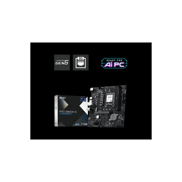 Motherboard MSI PRO B860M-E  LGA 1851 DDR5