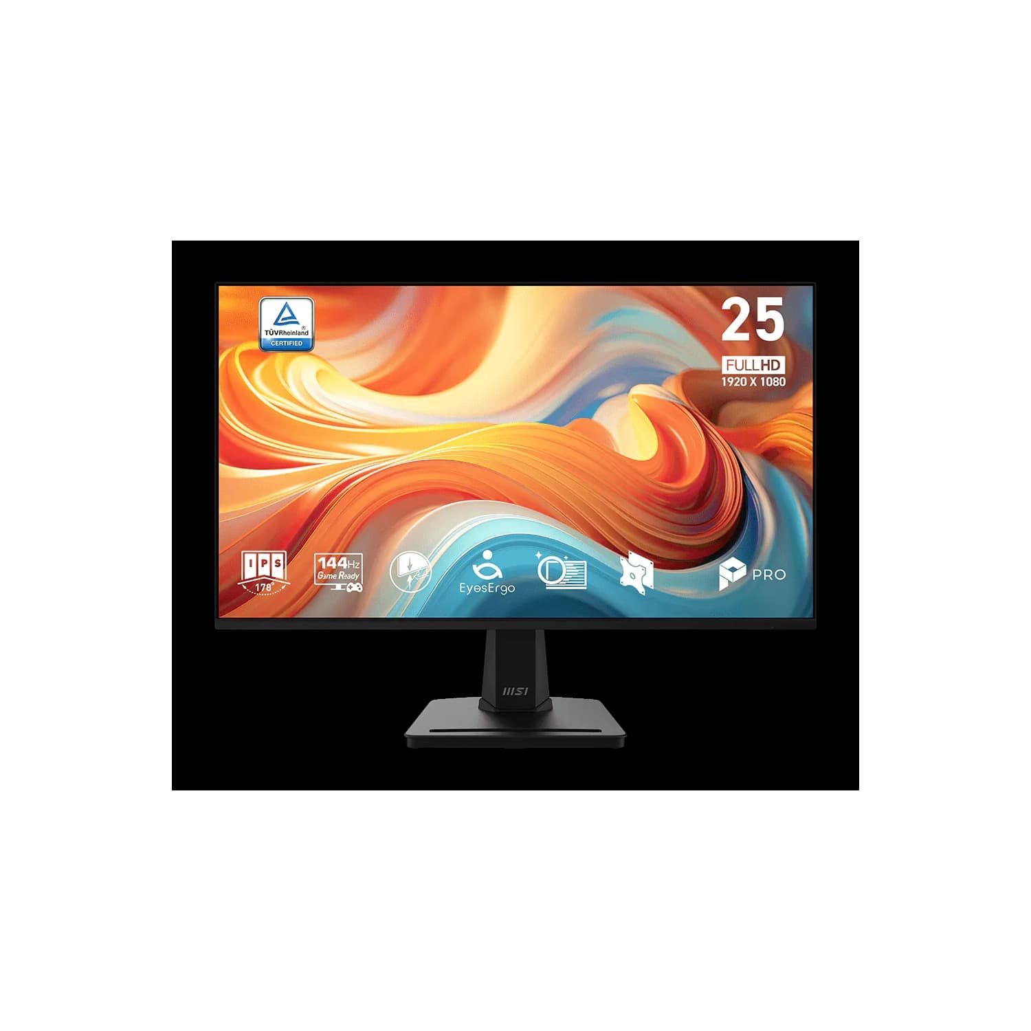 Monitor MSI PRO MP251 E14L  24,5" FullHD 144Hz IPS  Ficha USA
