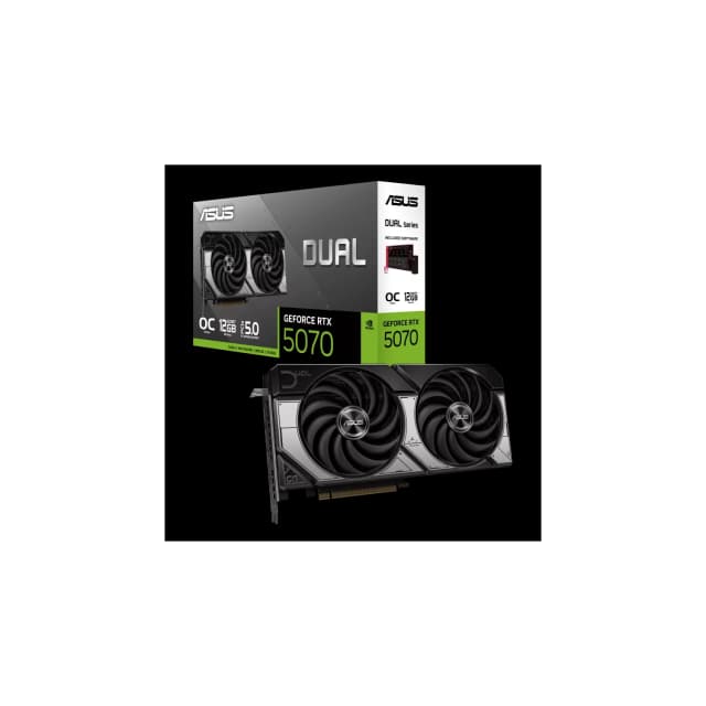 Placa de Video ASUS NVIDIA GeForce DUAL RTX5070 O12G GDDR7