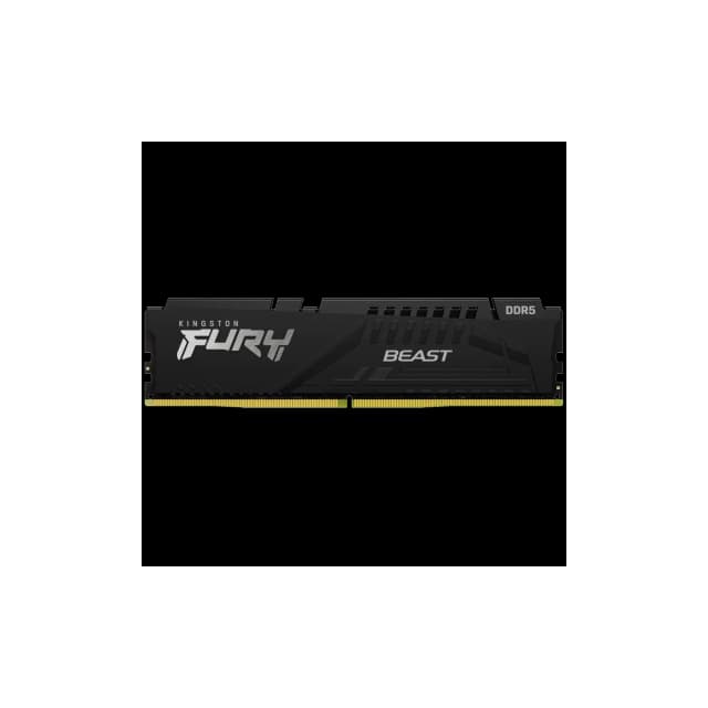 Memoria Ram UDIMM KINGSTON Fury Beast 8GB DDR5 6000MHz CL36 1.35V Single Negro