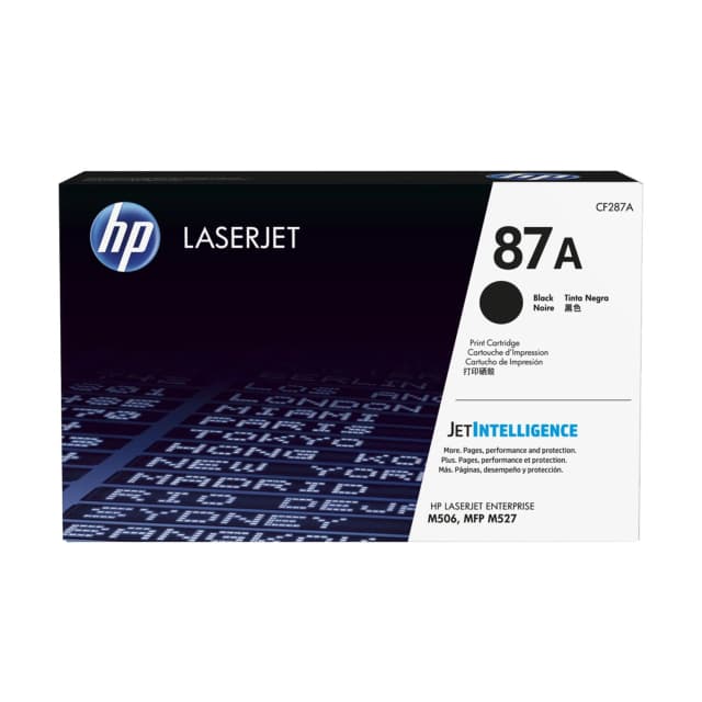 Tóner HP 87A Negro