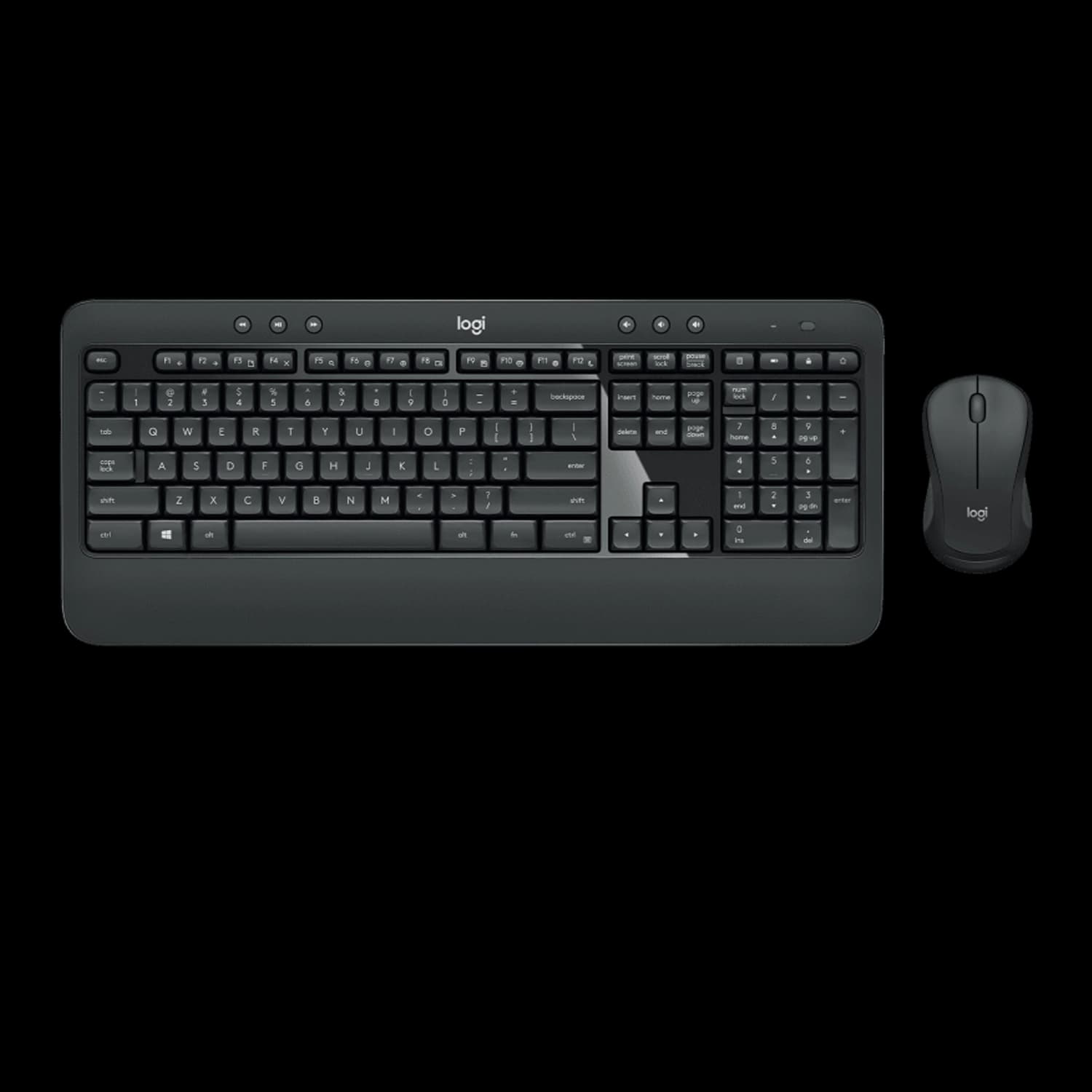 Combo Teclado y Mouse Inalámbrico Logitech MK540 Negro