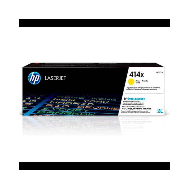 Tóner HP 414X Amarillo Alto Rendimiento
