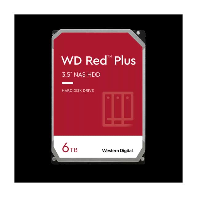 Disco Interno HDD WESTERN DIGITAL Red 6TB 3.5" SATA 3.0 5400rpm