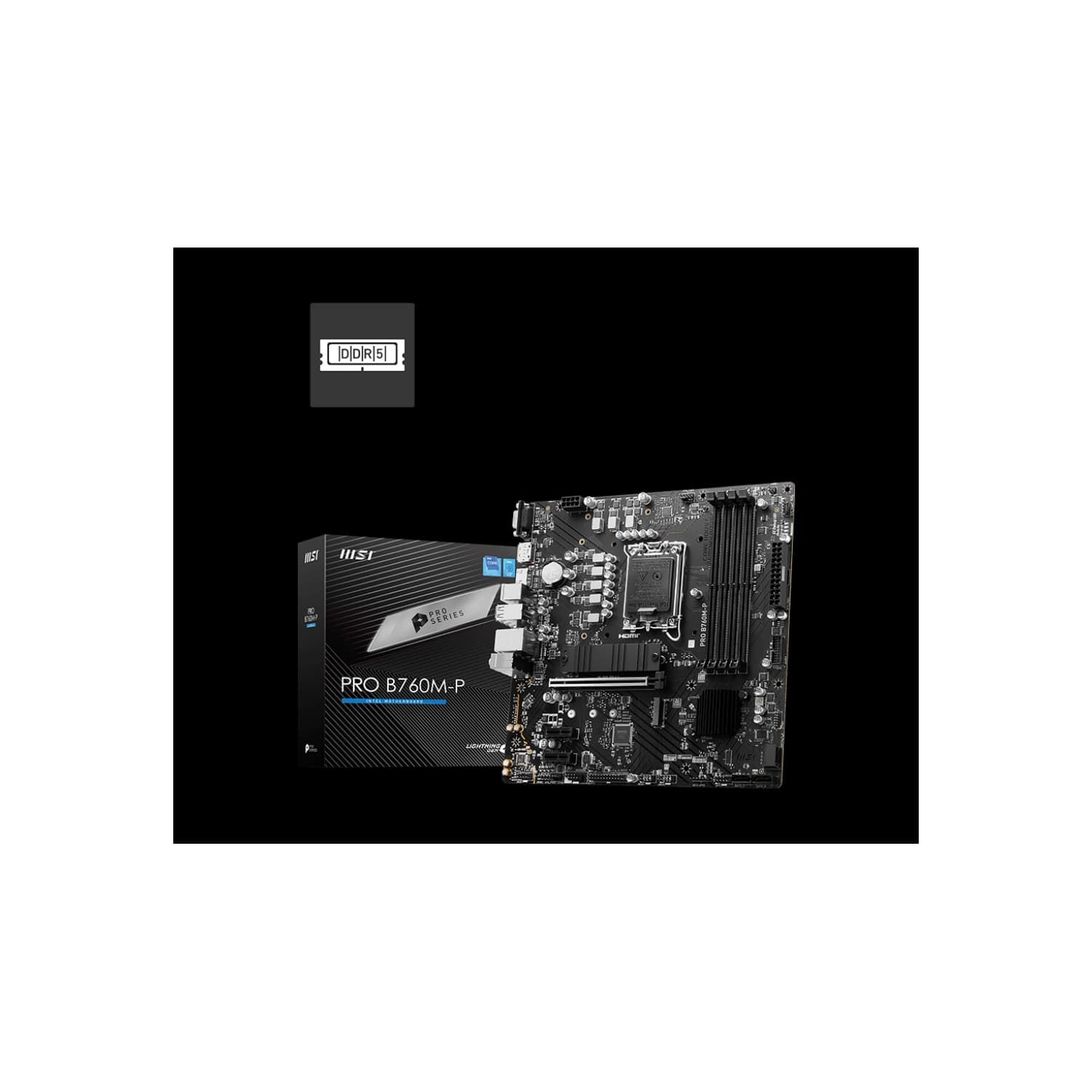 Motherboard MSI PRO B760M-P LGA1700 DDR5