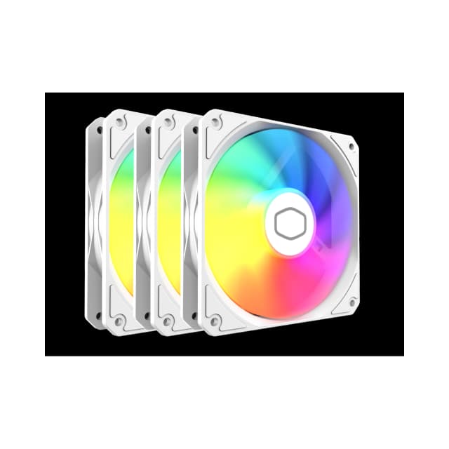 Fan Cooler CM MF120 Lite ARGB White 3-Pack 120mm