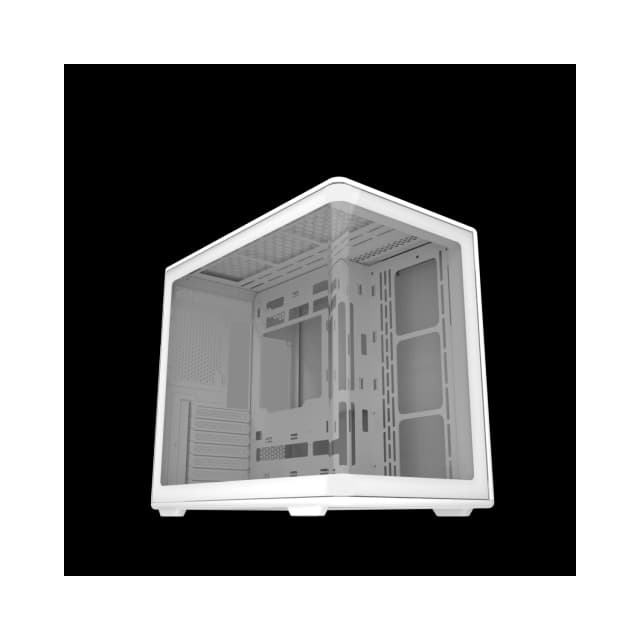 Gabinete Cooler Master Elite 600 Vidrio Templado Curvo White s/fuente