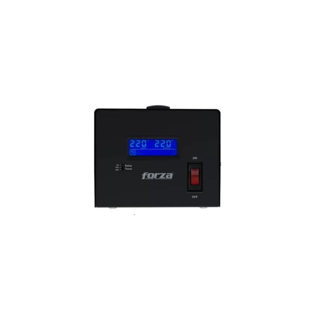Estabilizador Forza FVR-6002 6000VA/3000W (Sin Adaptador) IN-NEMA OUT-NEMA (enchufe USA)