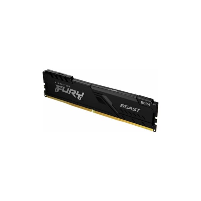Memoria Ram UDIMM KINGSTON Fury Beast 8GB DDR4 3200 Mhz CL16 1.35V Single Negro