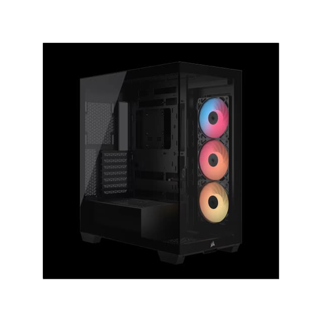 Gabinete CORSAIR 3500X RS-R ARGB Mid Tower Negro