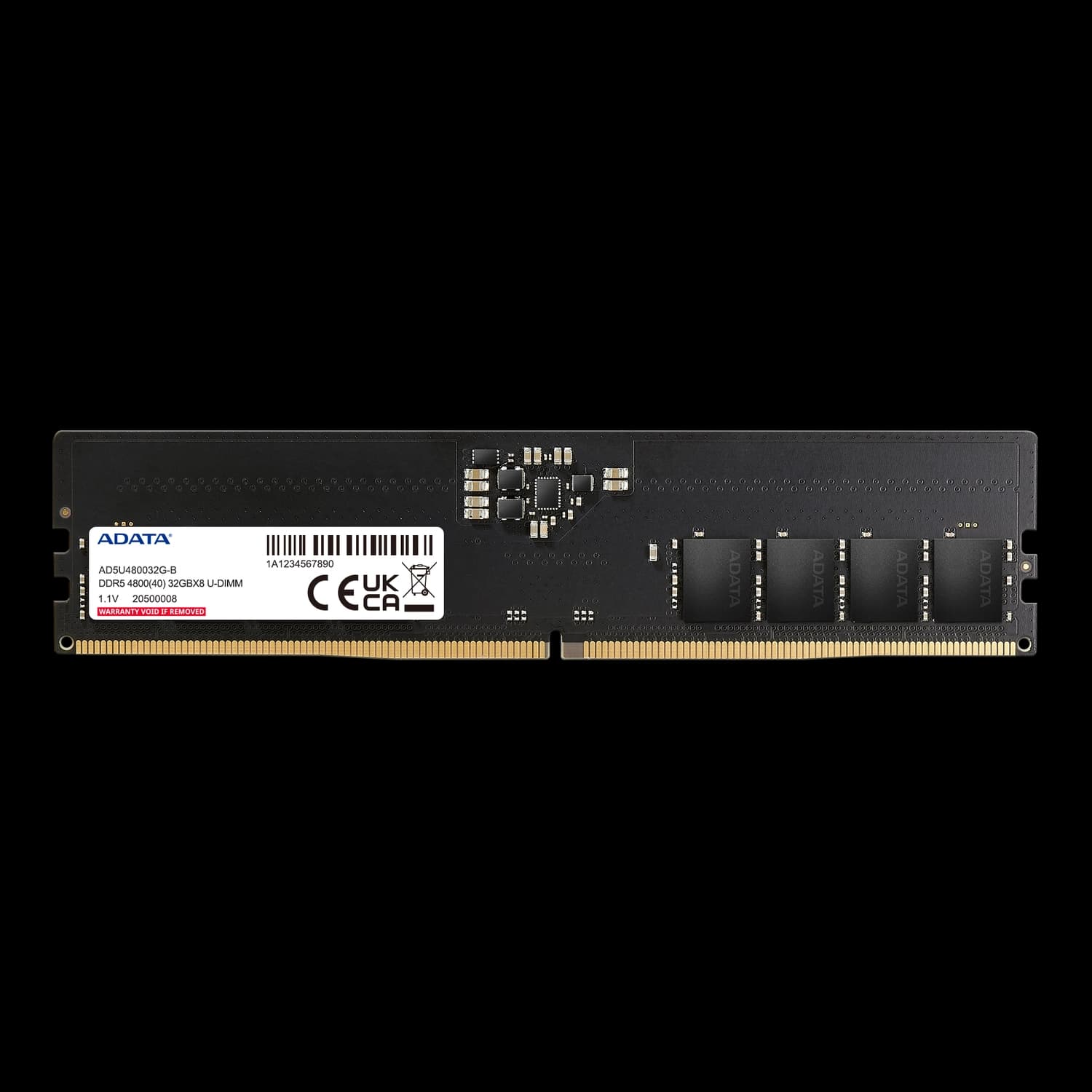Memoria Ram UDIMM ADATA 32GB DDR5 5600MHz CL46 1.1V