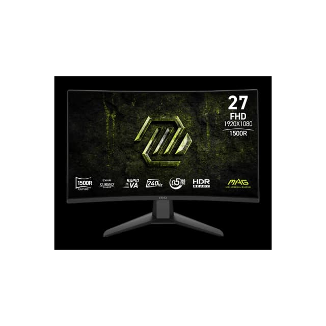 Monitor MSI MAG 274CF X24 27" VA FHD 240Hz 0.5ms Curved Ficha USA