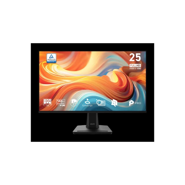 Monitor MSI PRO MP251 E14L 24,5" FullHD 144Hz IPS Ficha USA