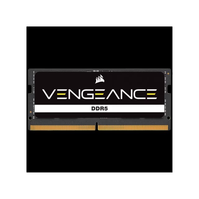 Memoria Ram SODIMM CORSAIR VENGEANCE 8GB DDR5 4800MHz CL40 1.1V Single Negro