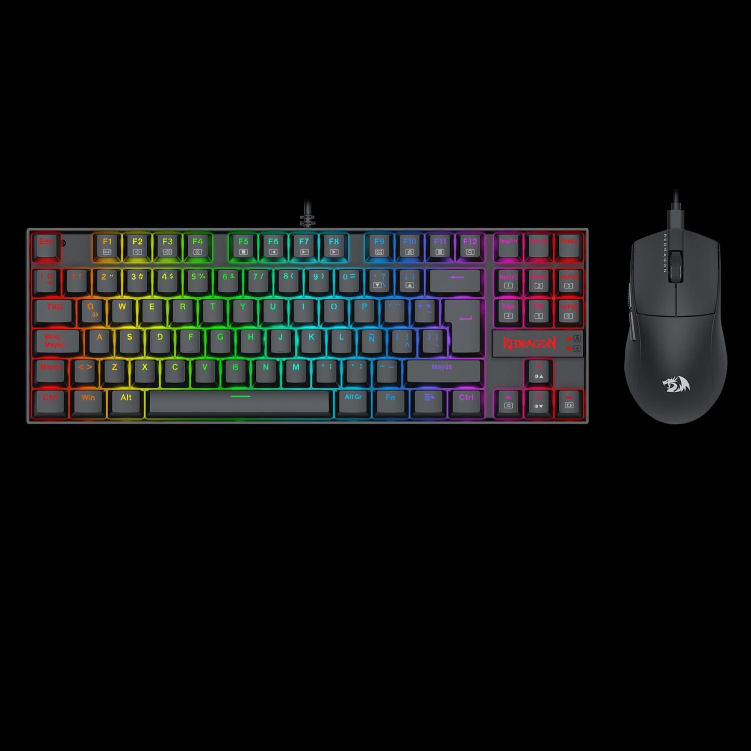 Combo Teclado y Mouse Redragon S145
