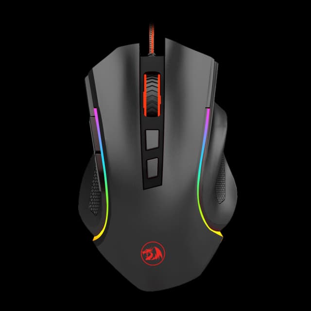 Mouse Redragon Griffin M607 RGB Negro