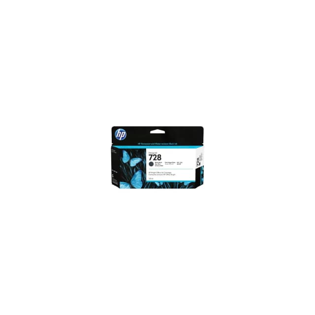 Cartucho de Tinta Plotter HP 728 Negro Mate