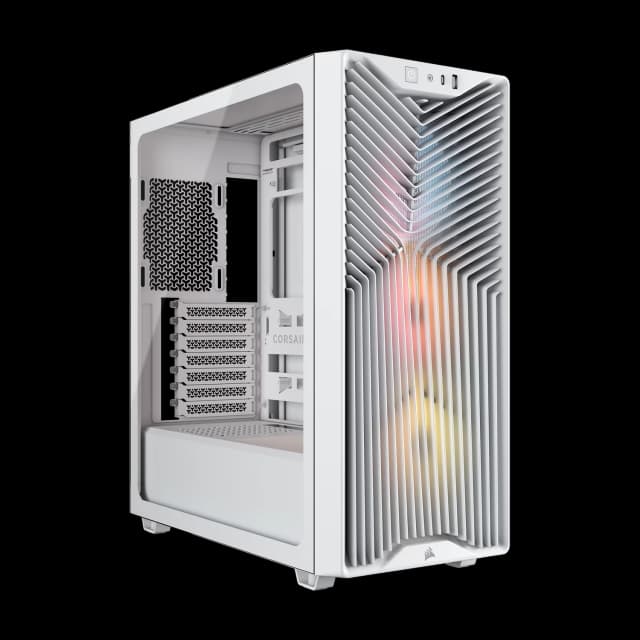 Gabinete CORSAIR 3200D RS ARGB Mid-Tower Performance Case Blanco