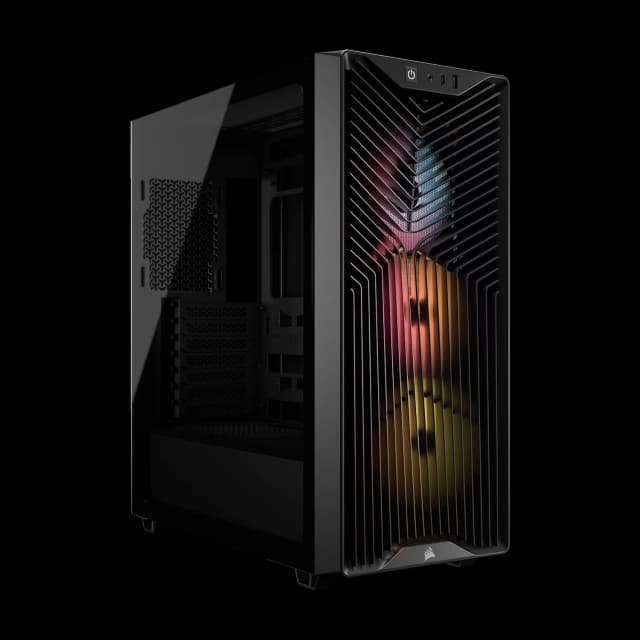 Gabinete CORSAIR 3200D RS ARGB Mid-Tower Performance Case Humo