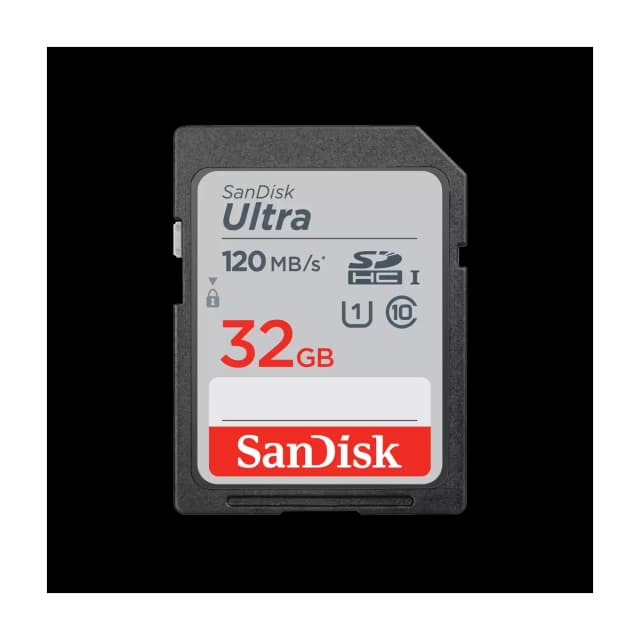 Tarjeta de Memoria SanDisk Ultra SDHC 32GB UHS-I U1 Class 10 120MB/s
