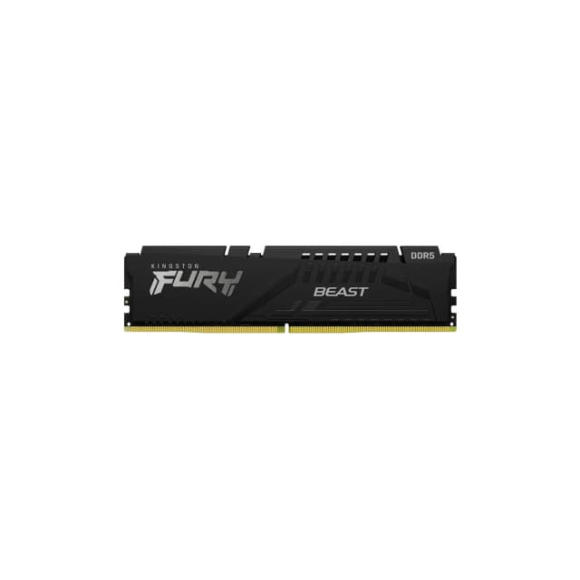 Memoria Ram UDIMM KINGSTON Fury Beast 8GB DDR5 5600MHz CL40 1.25V Single Negro