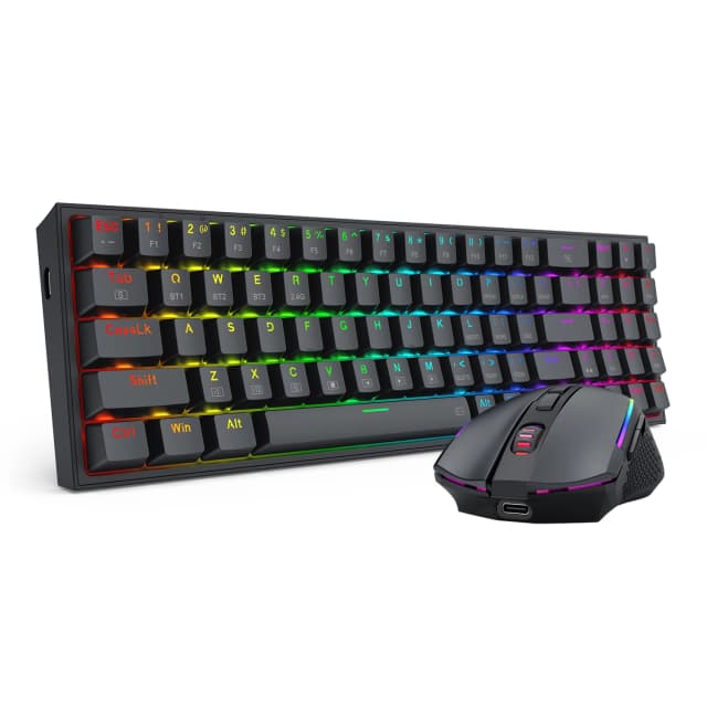 Combo Teclado y Mouse Inalámbrico Redrago S136