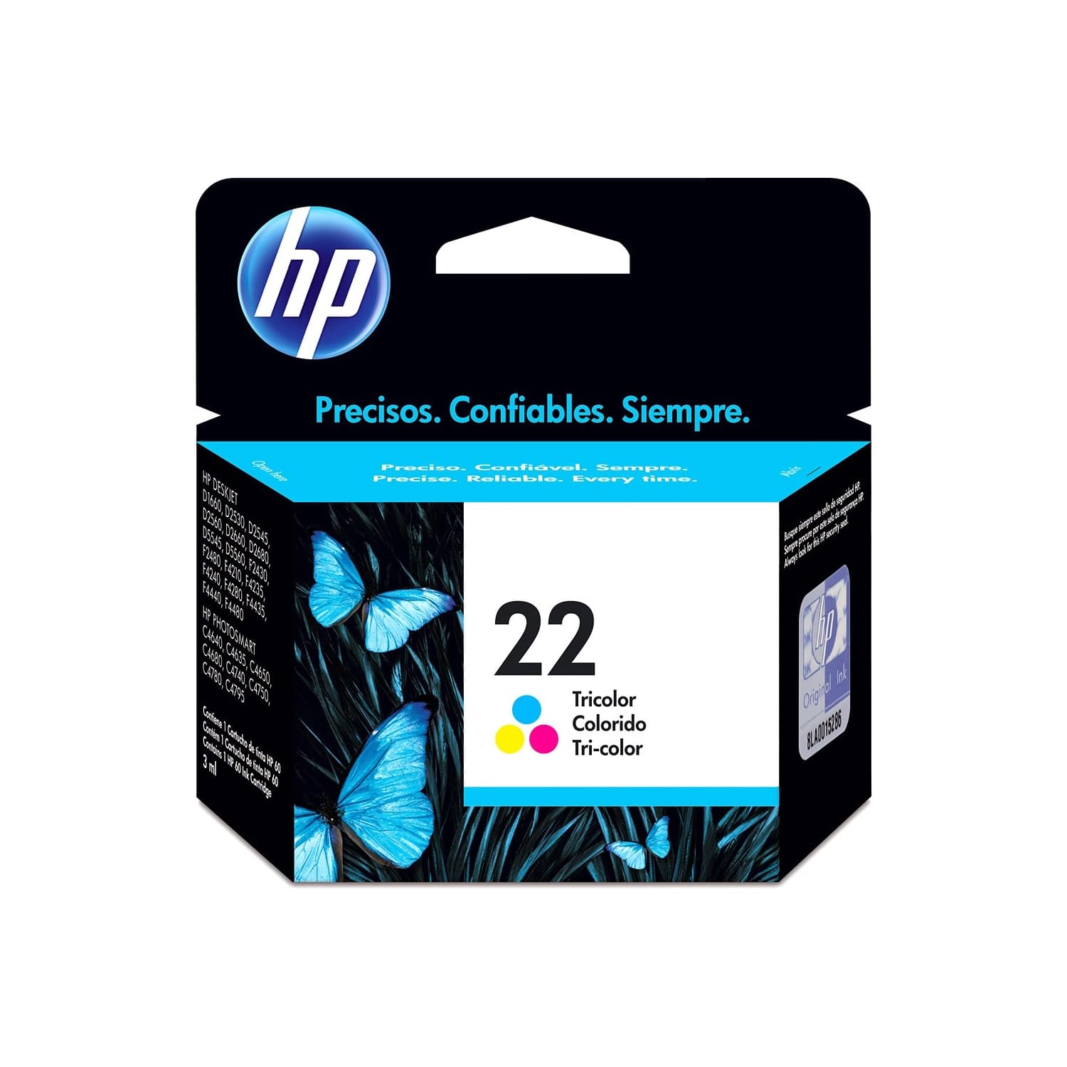 Cartucho de tinta HP 22 Color