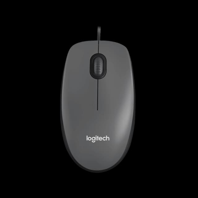 Mouse c/Cable Logitech M100 Negro