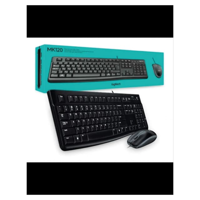 Combo Teclado y Mouse Logitech MK120 Español