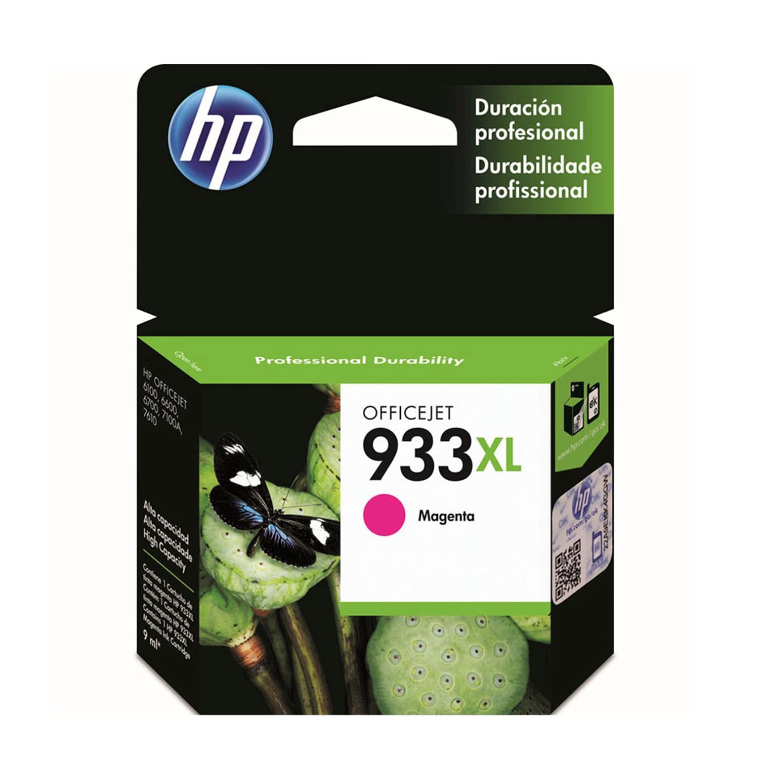 Cartucho de Tinta HP 933XL Magenta Alto Rendimiento