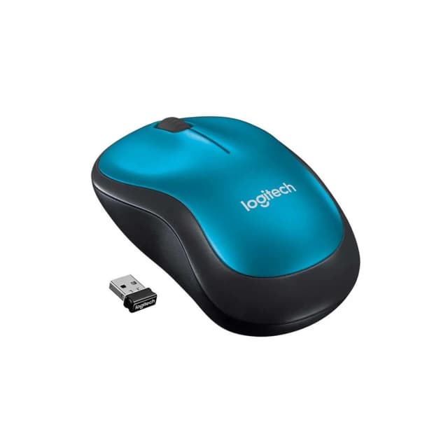 Mouse Inalámbrico LOGITECH M185 Azul