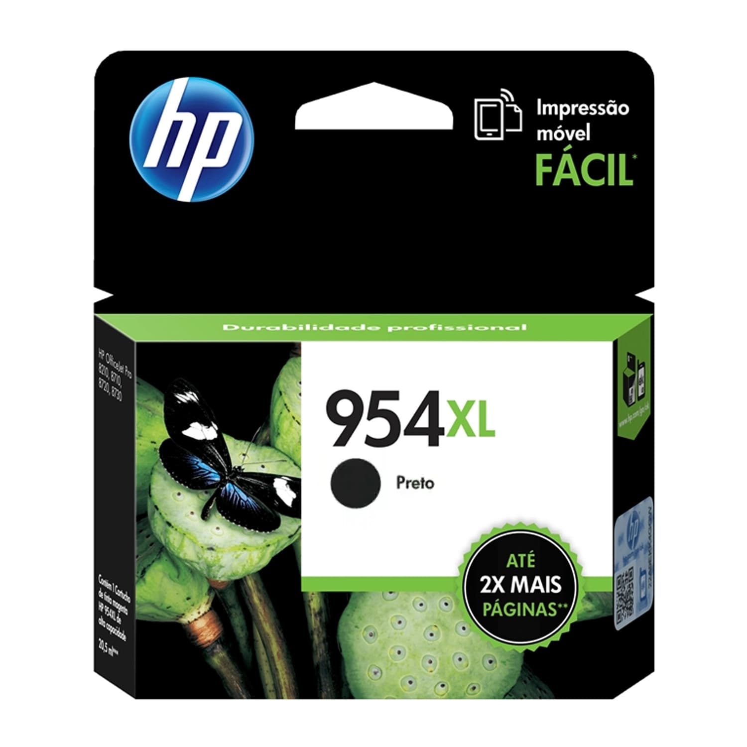Cartucho de Tinta HP 954XL Negra Alto Rendimiento