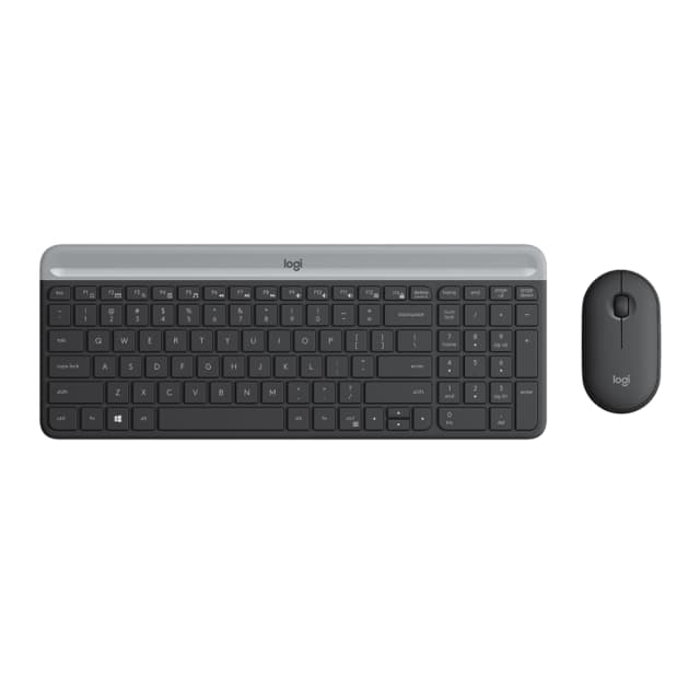 Combo Teclado y Mouse Inalámbrico Logitech MK470 Negro